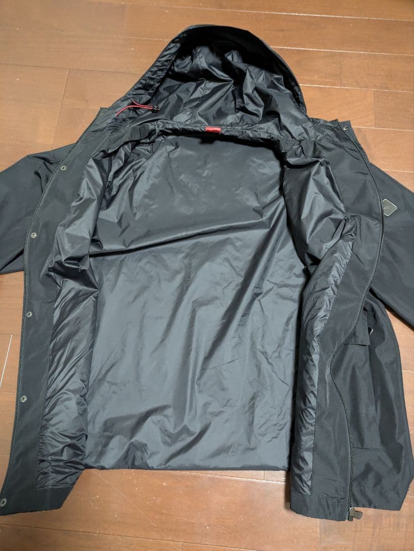 【Livepool公式】LFC Firma メンズレインジャケットブラックXL