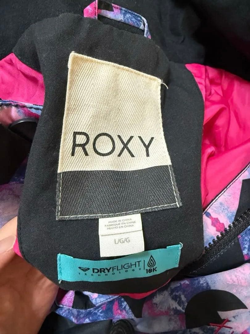 ROXY スノーボードウェア ジャケットLサイズ、パンツMサイズ