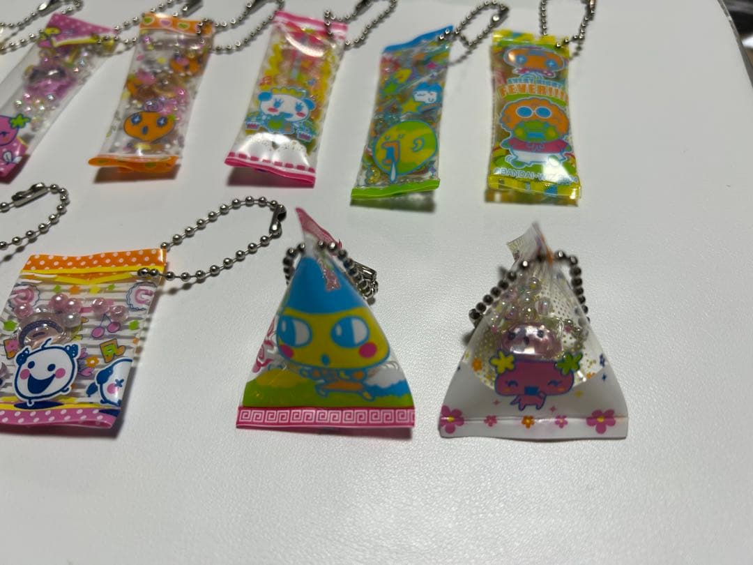 当時物　平成レトロ　たまごっち　ボンボンドロップシール　キーホルダー　ガチャポン