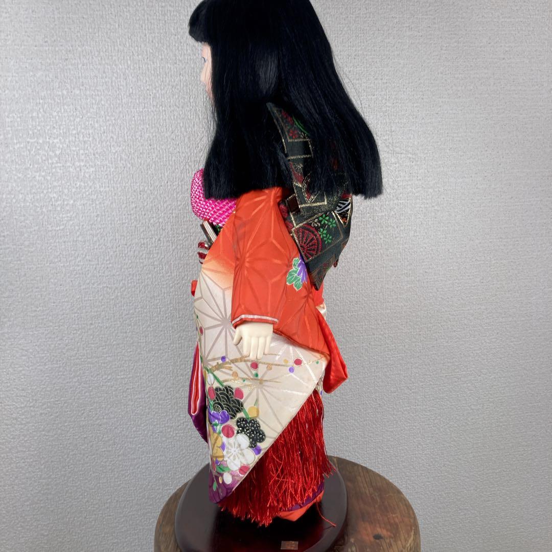豪華 飾り市松 市松人形 45cm 着物 日本人形