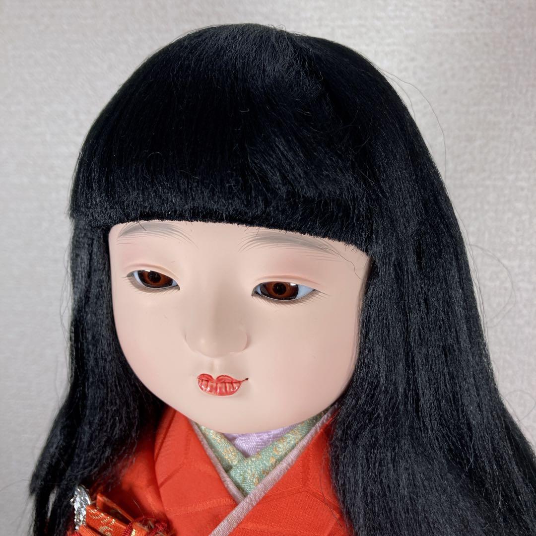 豪華 飾り市松 市松人形 45cm 着物 日本人形