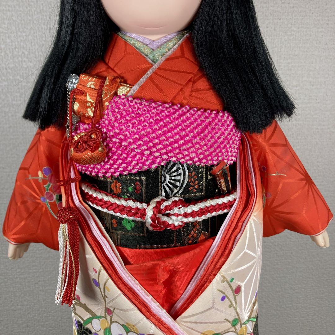 豪華 飾り市松 市松人形 45cm 着物 日本人形