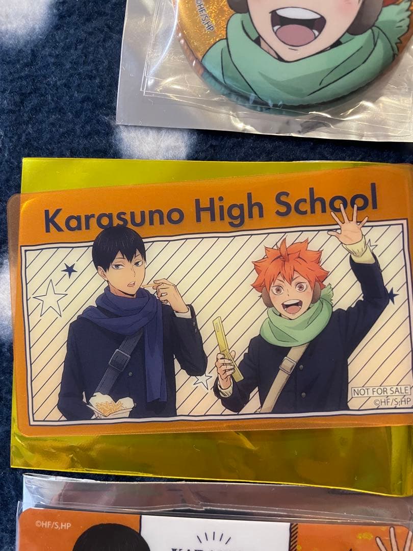 【くくい】ハイキュー!!×よこはまコスモワールド日向翔陽 缶バッジ等16点