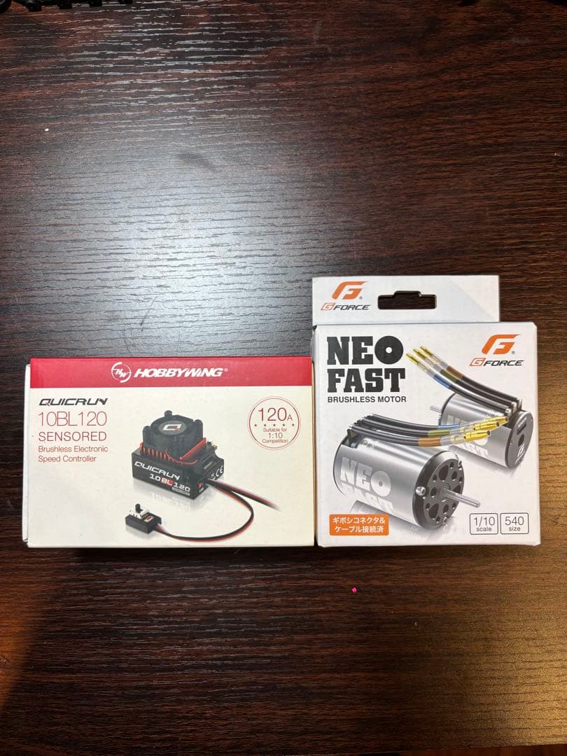ホビーウイングESC 10BL120 ジーフォース NEO FAST 10.5T