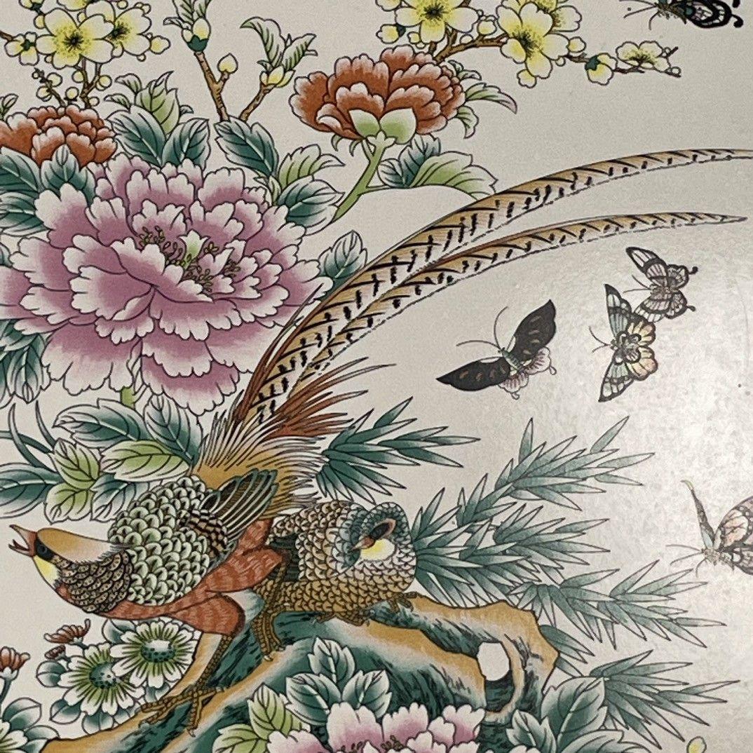 景徳鎮 陶板画 茶室 応接間 玄関 装飾品 工芸品 置物