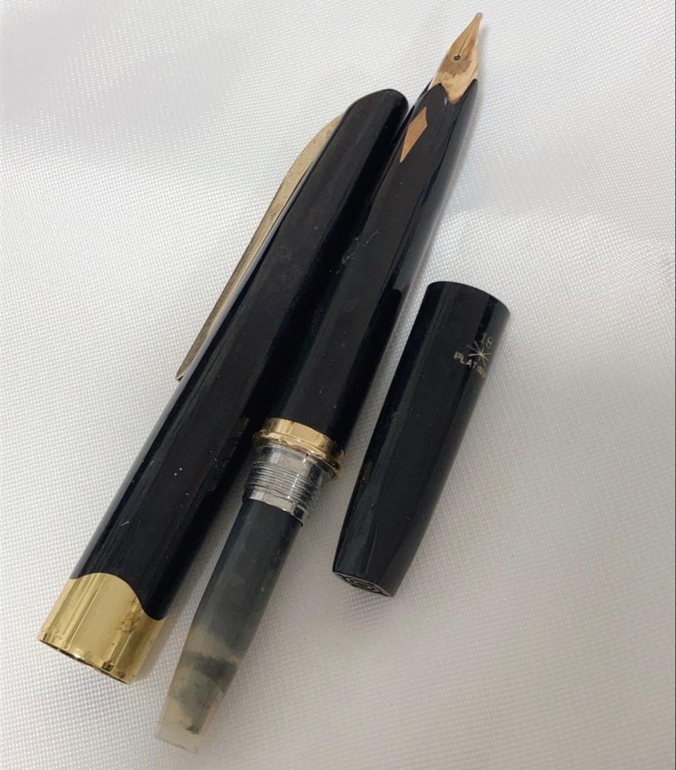 万年筆 まとめ 18k 750 刻印 PLATINUM PILOT レトロ