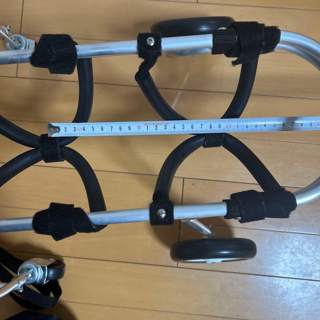 ポチの車イス　中古　アルミ製 調整可能　超小型犬