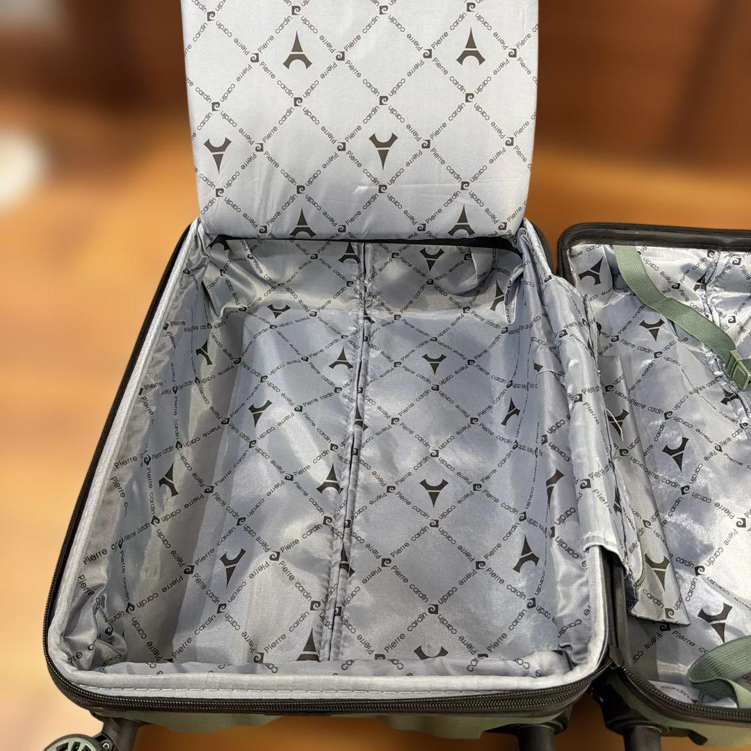 ⭐️美品pierre cardin グリーンキャリーカート今年モデル