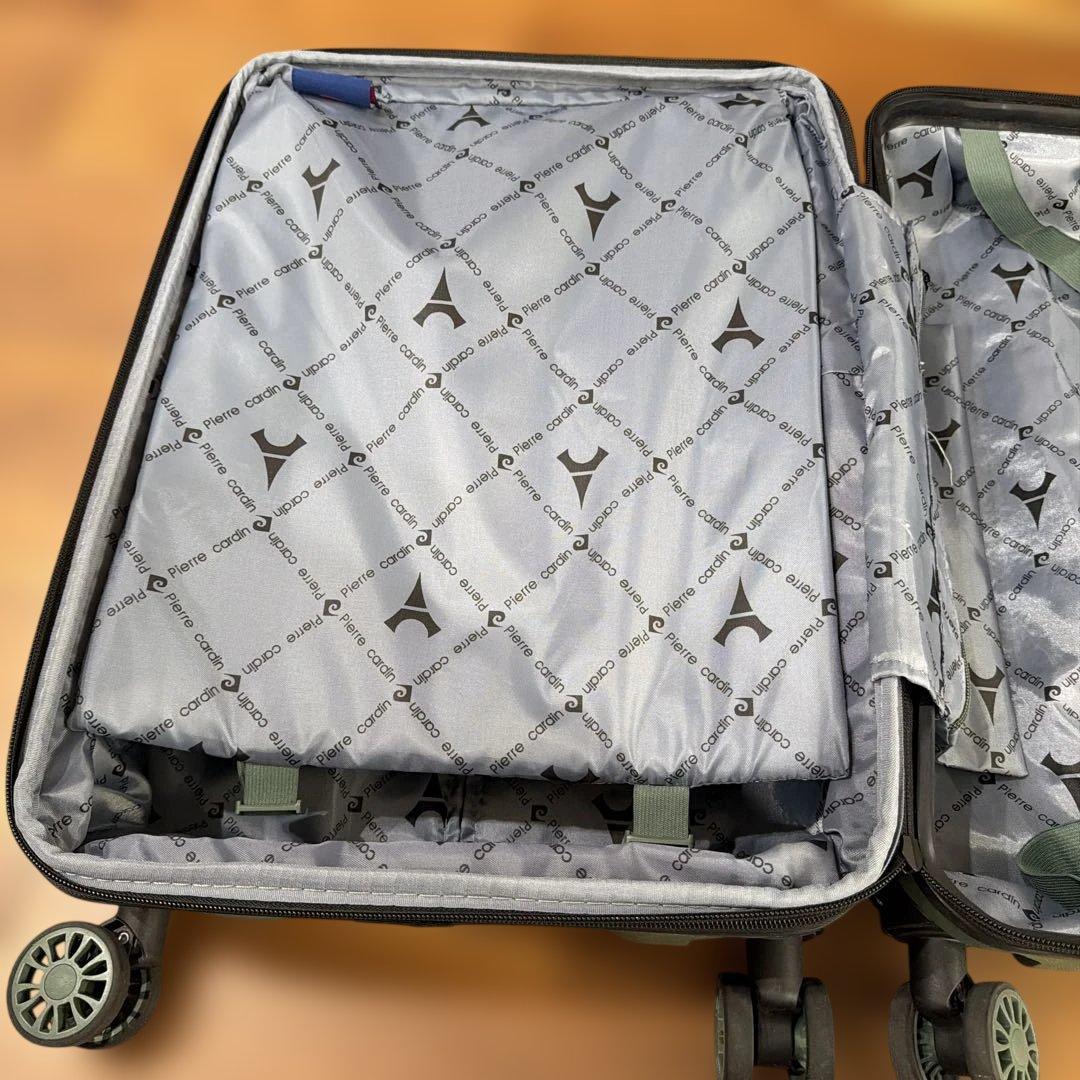 ⭐️美品pierre cardin グリーンキャリーカート今年モデル