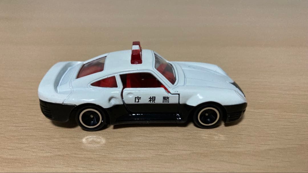 トミカ106 ポルシェ959 パトロールカー 日本製