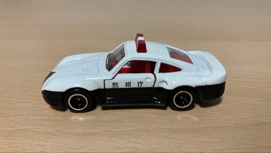 トミカ106 ポルシェ959 パトロールカー 日本製
