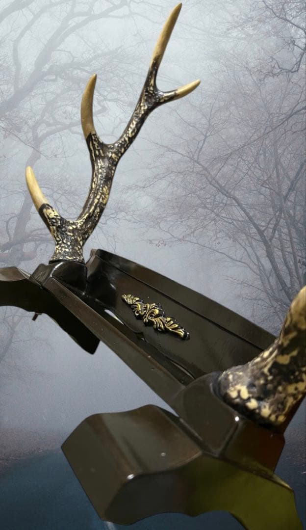 模造刀‼️二本セット❗重厚感あり❗ 刀置き台　豪華セット品　お得