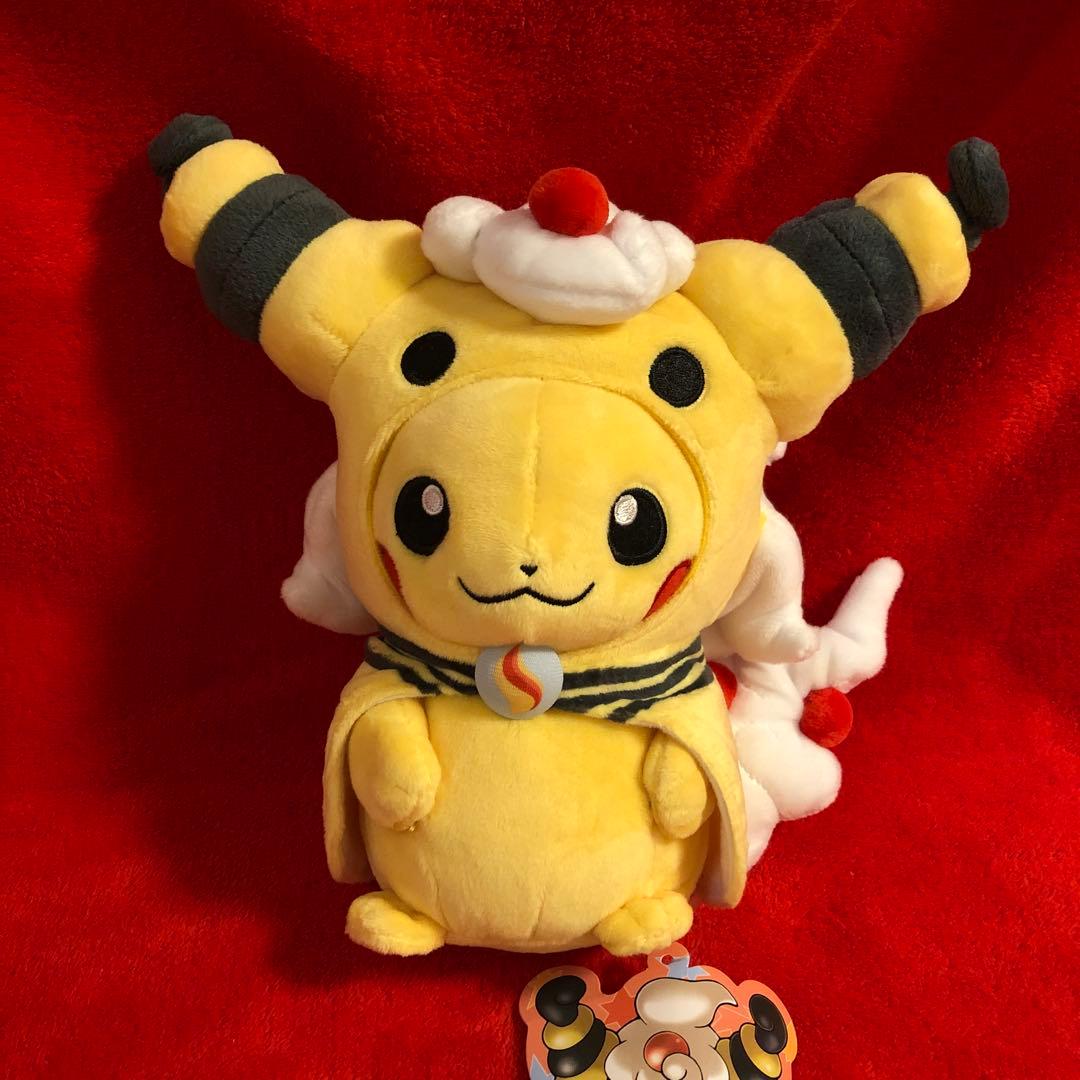 ぬいぐるみ メガデンリュウのポンチョを着たピカチュウ　ポケモンセンター
