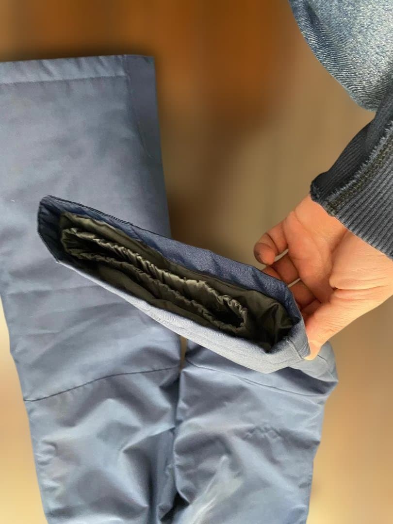 ARBN ネイビー サスペンダー付きスキーウェア 140サイズ