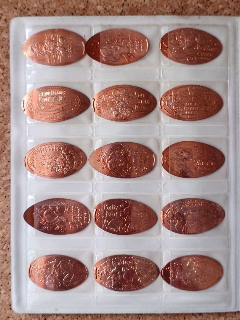 ディズニースーベニアメダル 217枚