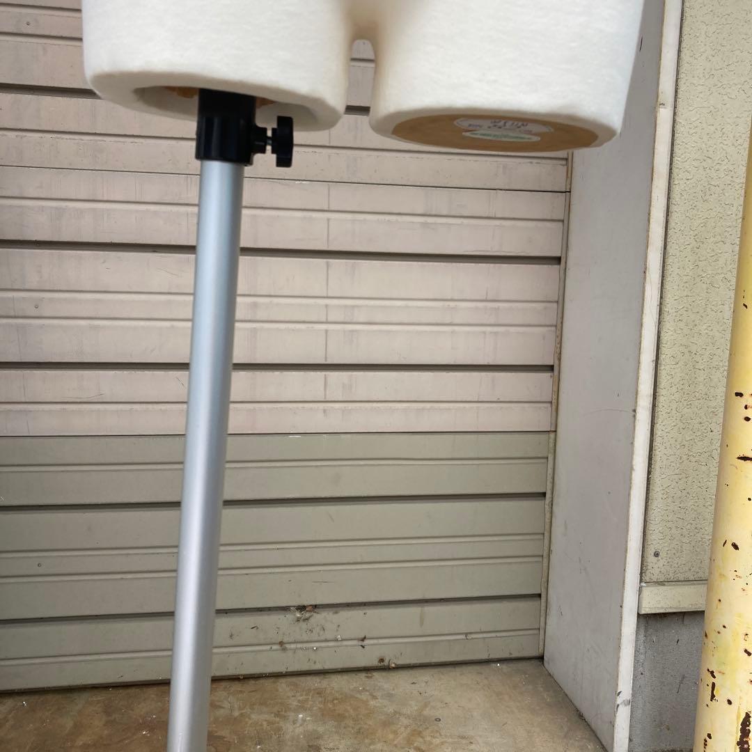 あずきページ マネキン　高さ調整可能