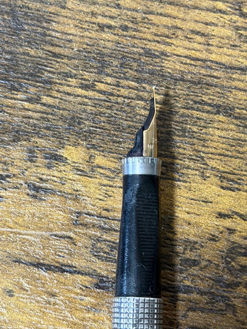 初期　字幅63 パーカー　75 万年筆　スターリングシルバー　細字