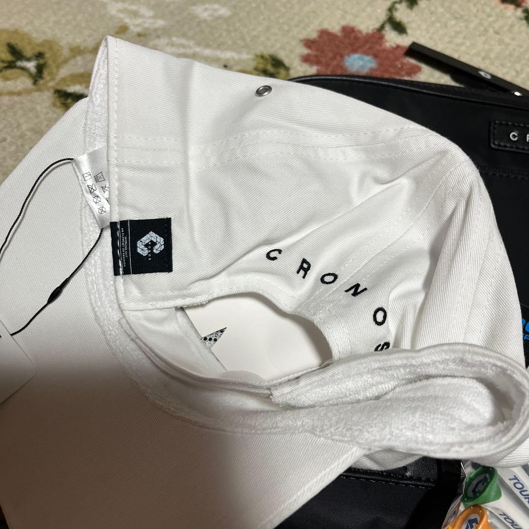 CRONOS クロノス　ゴルフベルト ツアーティー　クラッチバッグ　キャップ