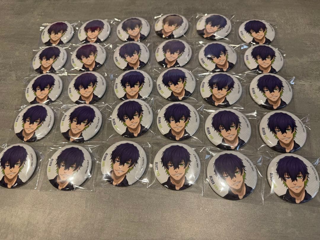 オリヴァ愛空 缶バッジ ベースヤード ブルーロック