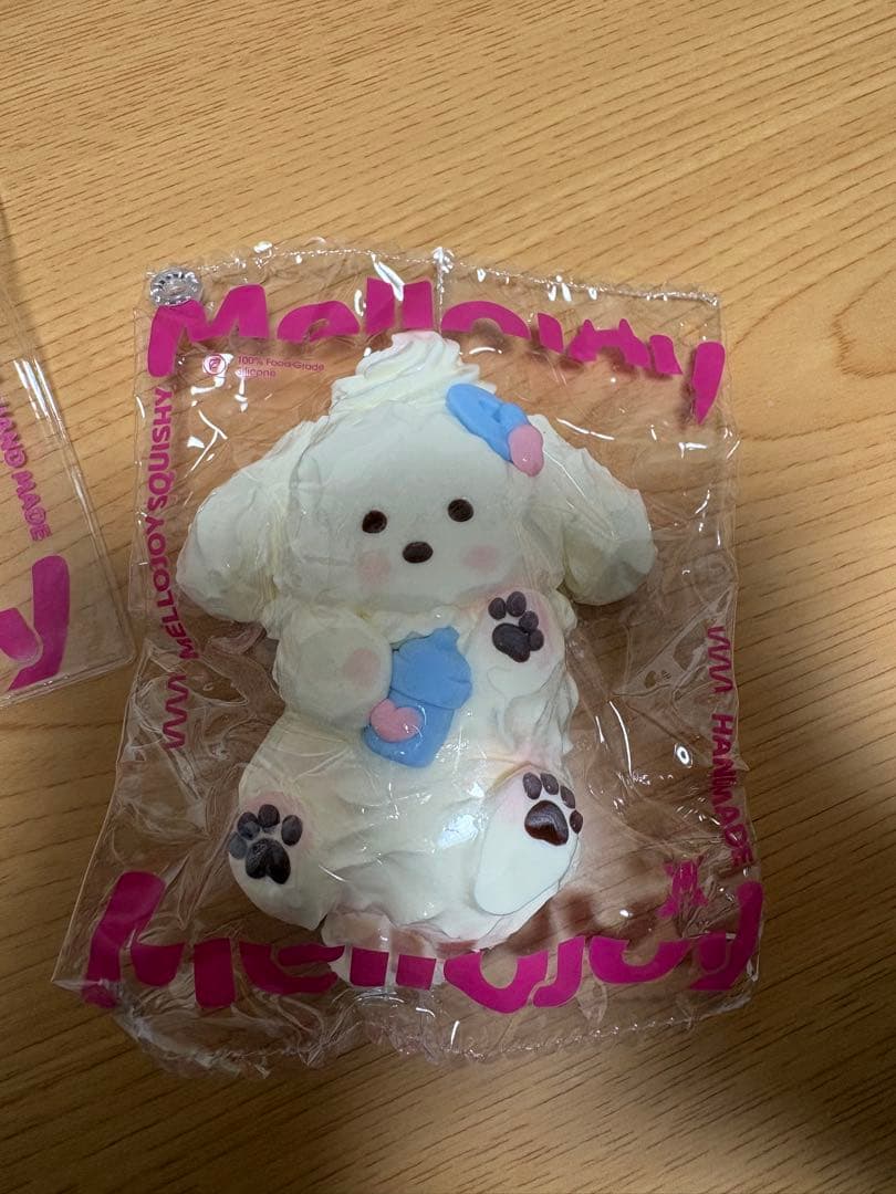 Mellojoy スクイーズ アニマルシリーズ クリームわん ゆきこ