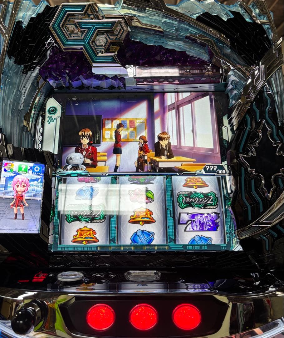 パチスロ実機【Lギルティクラウン2 】ユニット付 無段階ボリューム付 送料無料