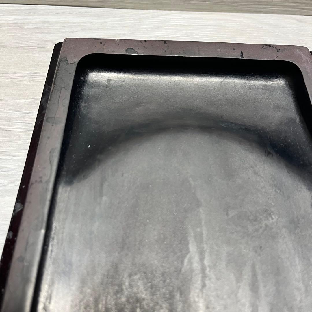 大型　硯　木箱入　228mm