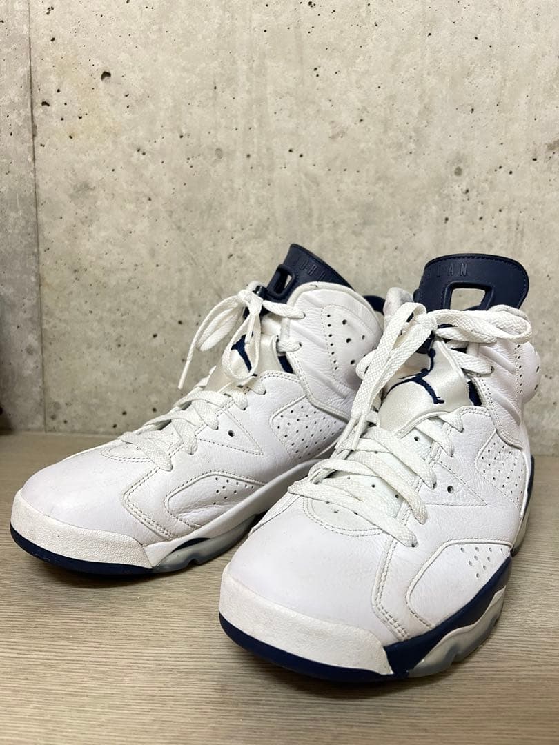 エアジョーダン 6 ホワイト/ネイビー