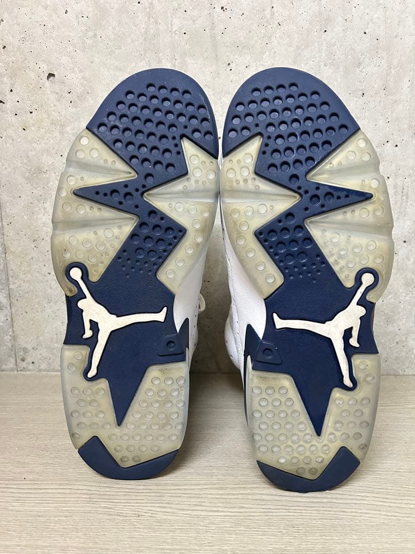 エアジョーダン 6 ホワイト/ネイビー