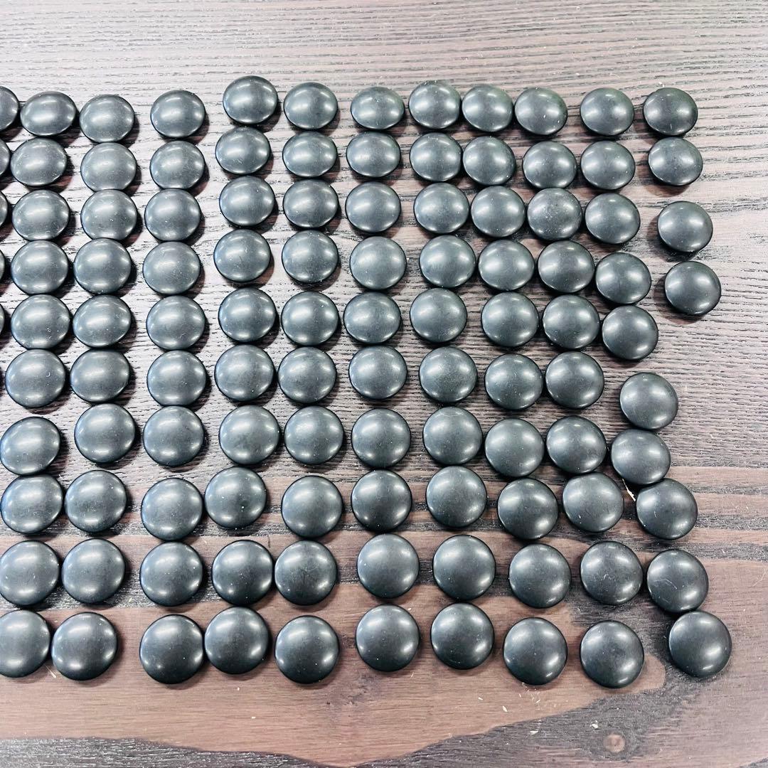 本蛤碁石 本耶智黒 雪印 33号 囲碁 白223個 黒214個