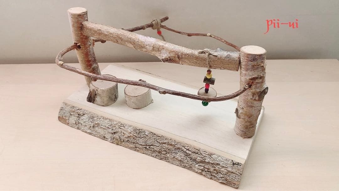 絵になる〜♪スタンド　キウイのツル