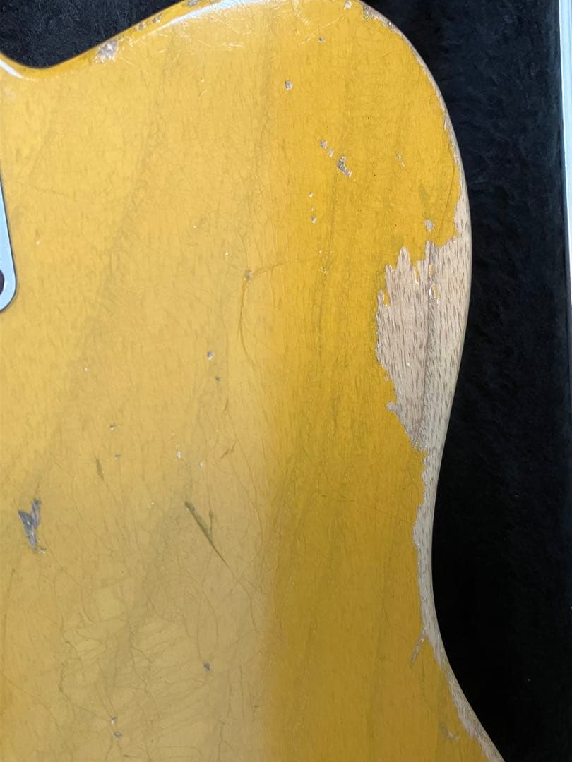 テレキャスタータイプ　ロンエリス　P90 ギター　ジュリアンラージ