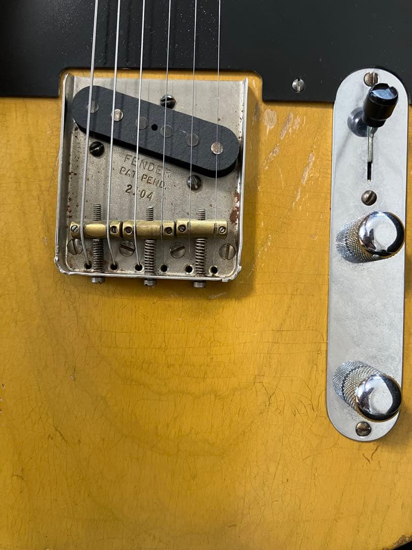 テレキャスタータイプ　ロンエリス　P90 ギター　ジュリアンラージ