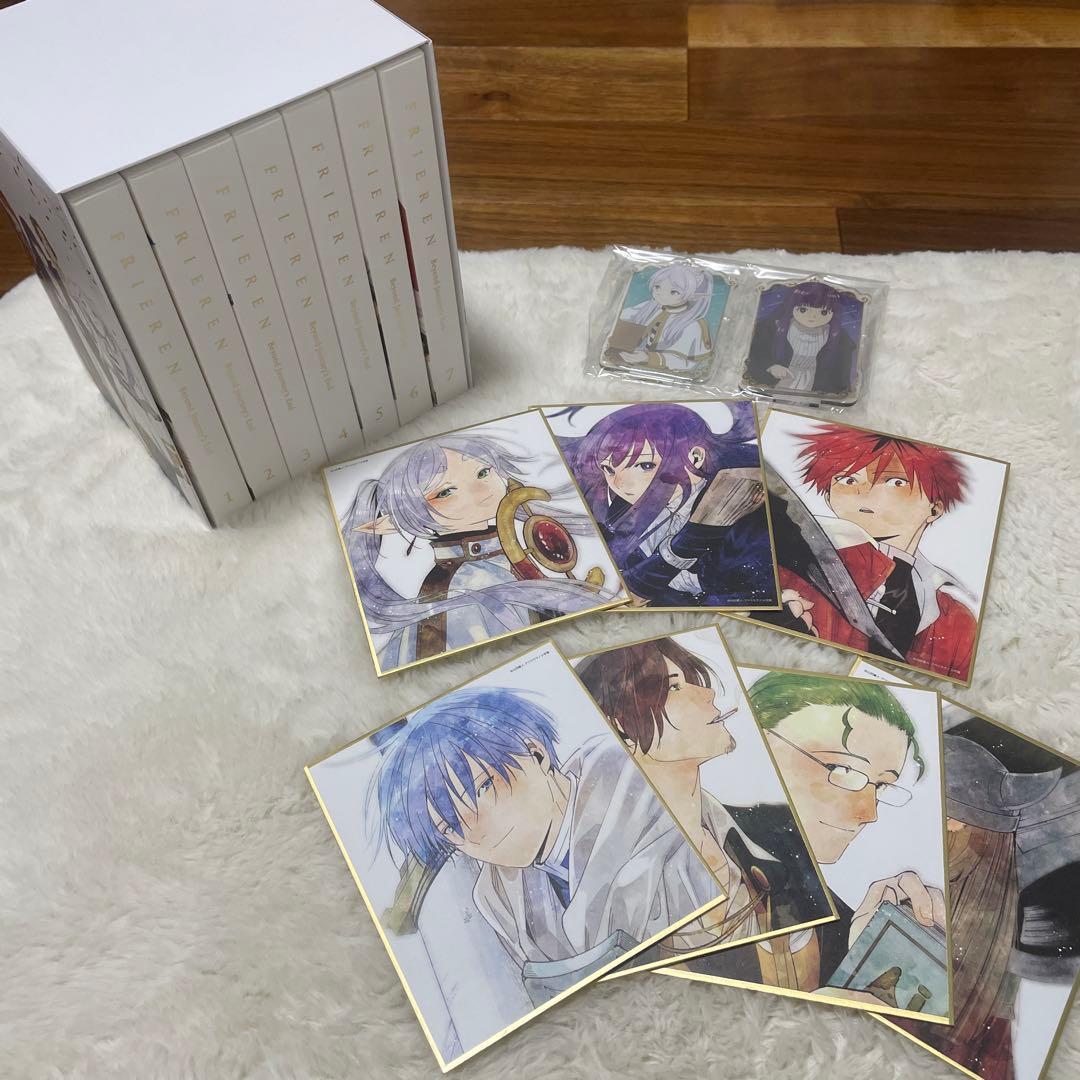 葬送のフリーレン　Blu-ray全巻　色紙全種　全巻購入特典付