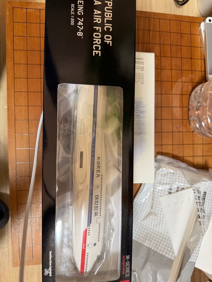 Hogan:747-8BBJ 韓国空軍 政府専用機 1/200 飛行機模型