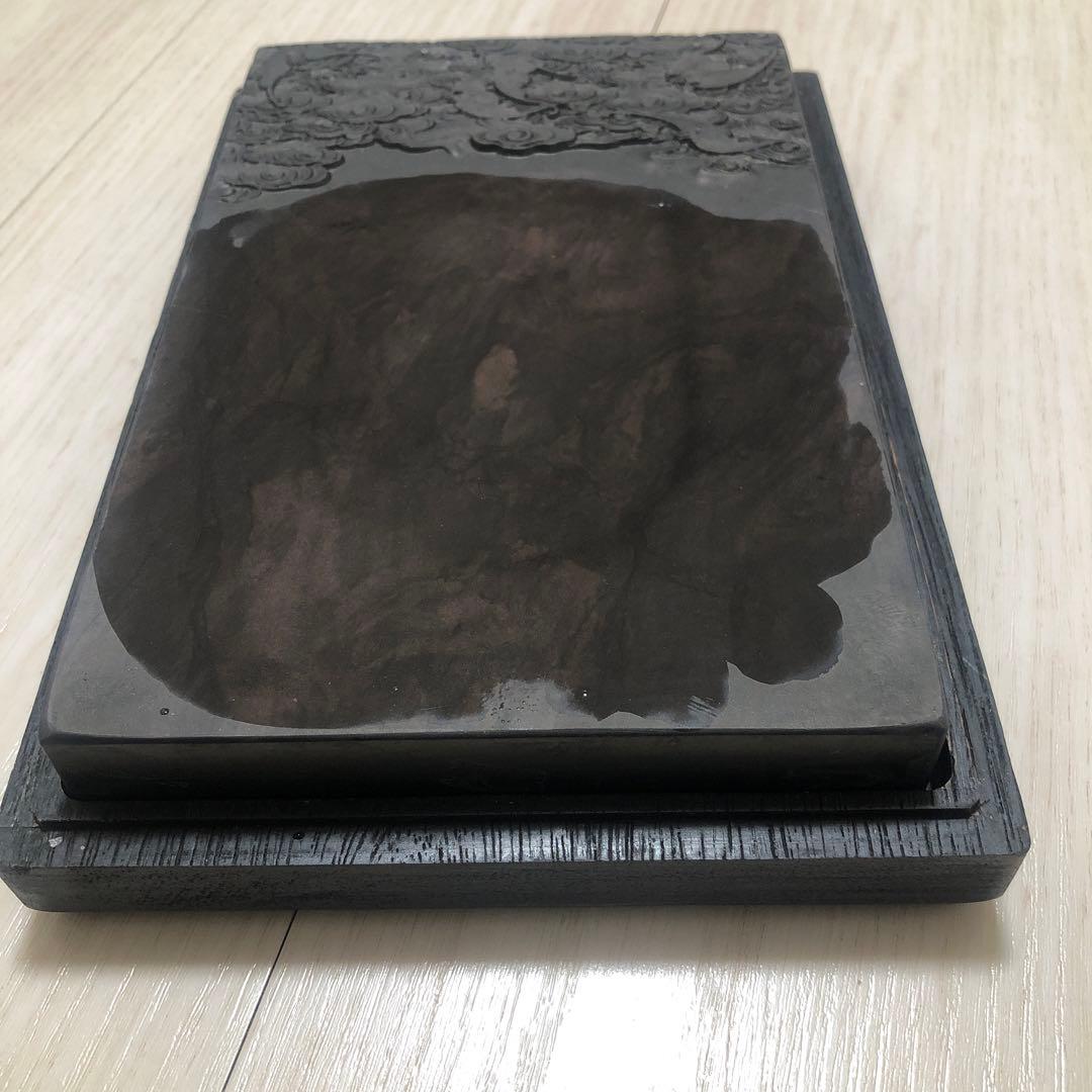 硯　すずり 端溪硯 鴻福天齊硯 文房四寶 書道用品 端渓硯 書道具