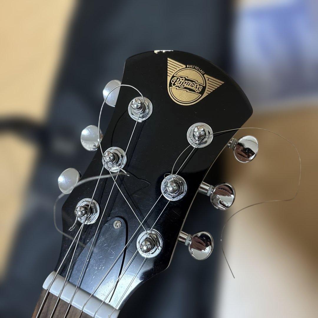 Pignose（ピグノーズ）PGG-200 アンプ内蔵ミニギター CAレッド