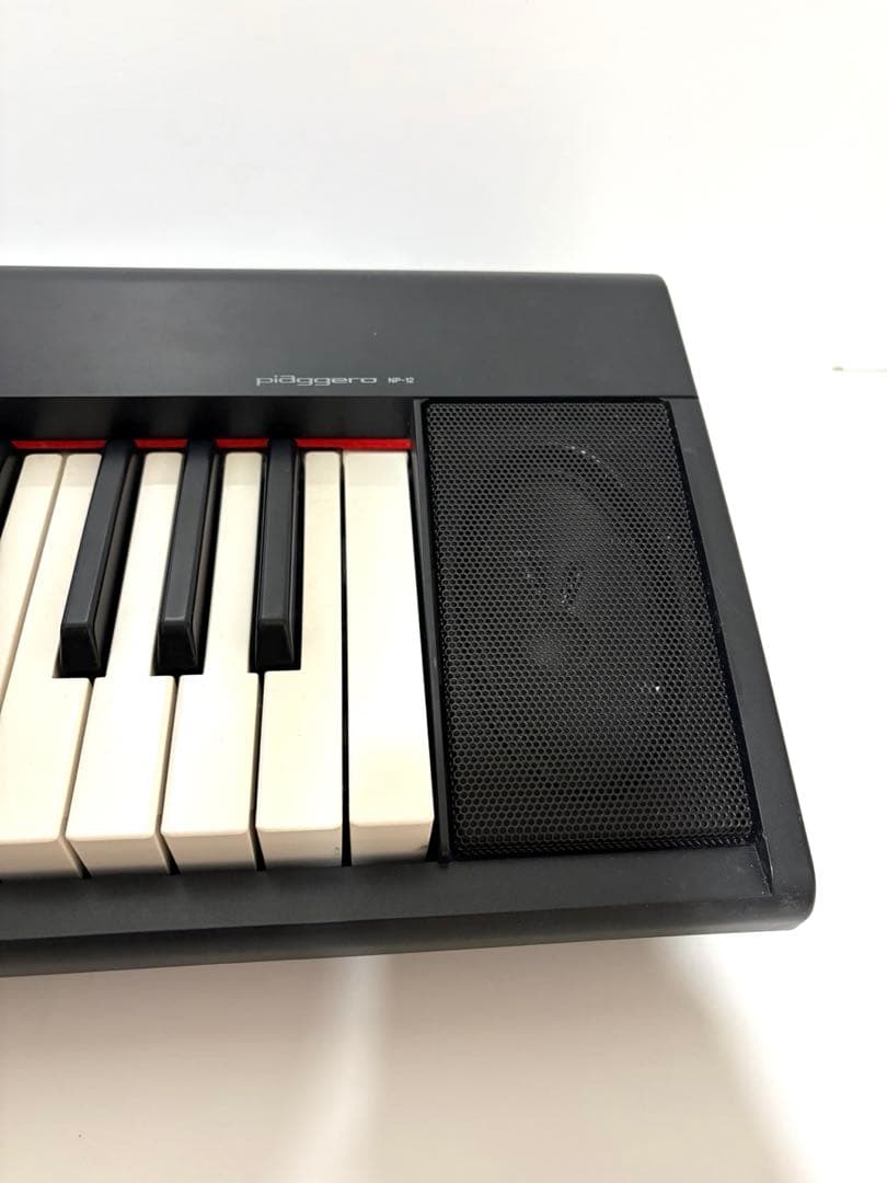美品YAMAHA ヤマハ NP-12 電子キーボード 電子ピアノ＆ソフトケース付