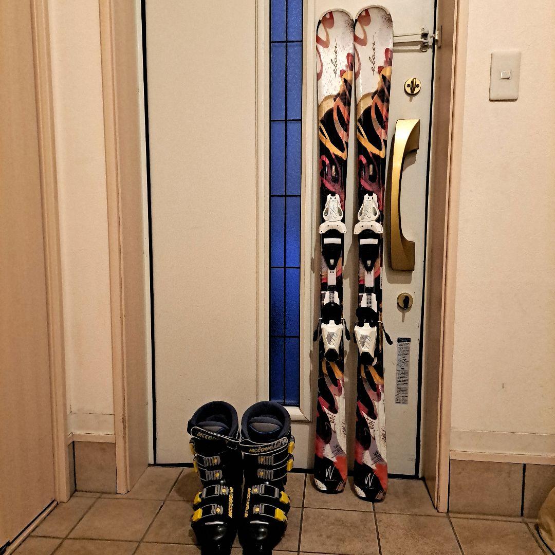 エラン スキー ピンク/ ビンディング付き