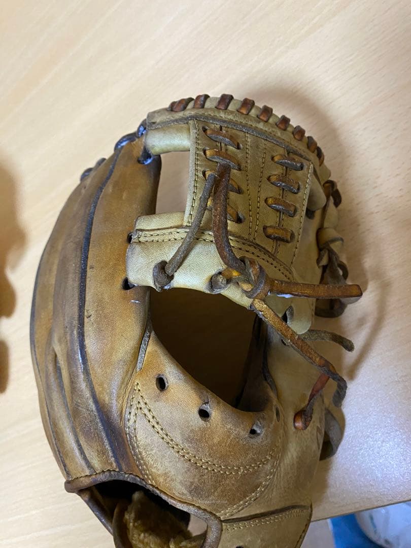 茶色 レザー 硬式グローブ