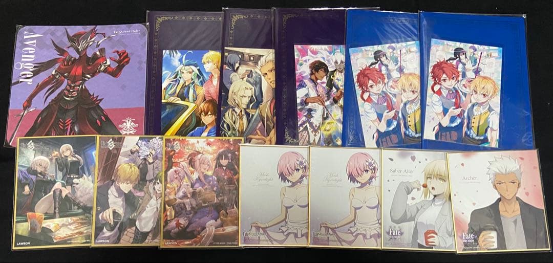 fate fgo ポストカード コースター 色紙 ブロマイド