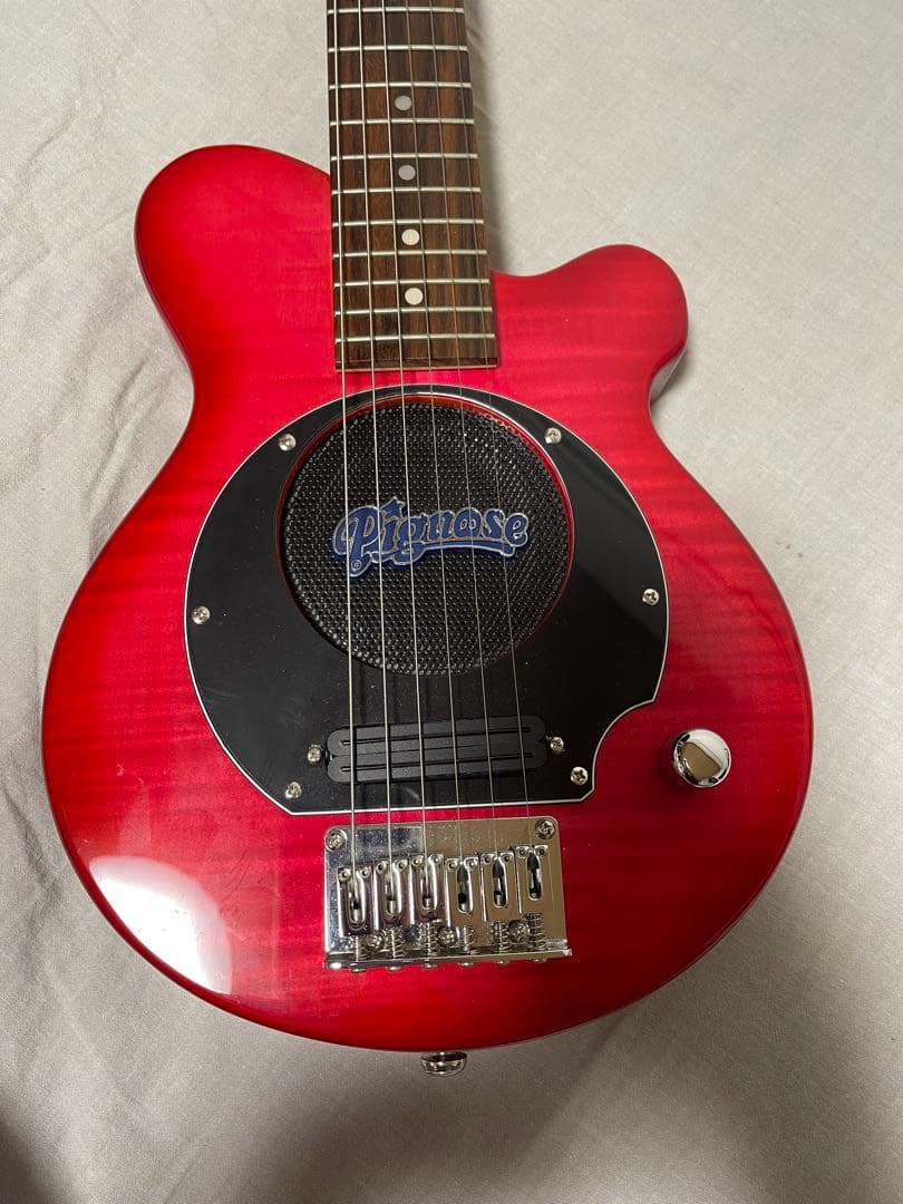 Pignose ギター 内蔵アンプ付き レッド