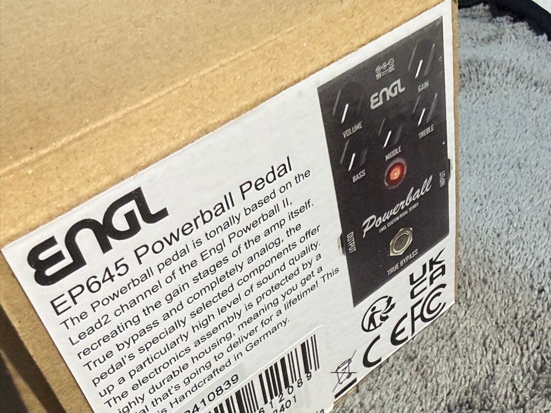 ENGL Powerball EP645 ギターエフェクター