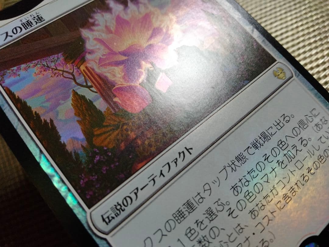 【ご確認用】テーロス還魂記 foil ニクスの睡蓮a 日本語 1枚　MTG