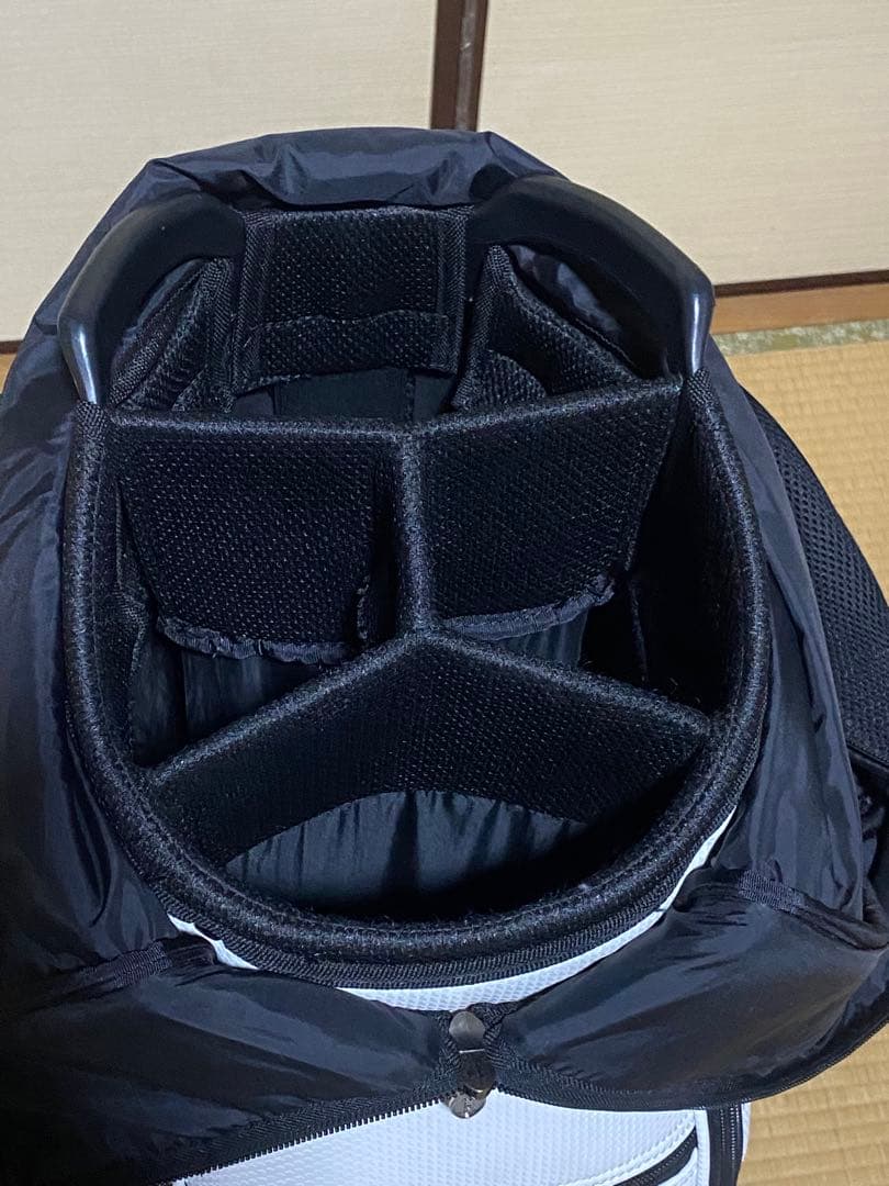 Srixon キャディバッグ ホワイト・ブルー・レッド