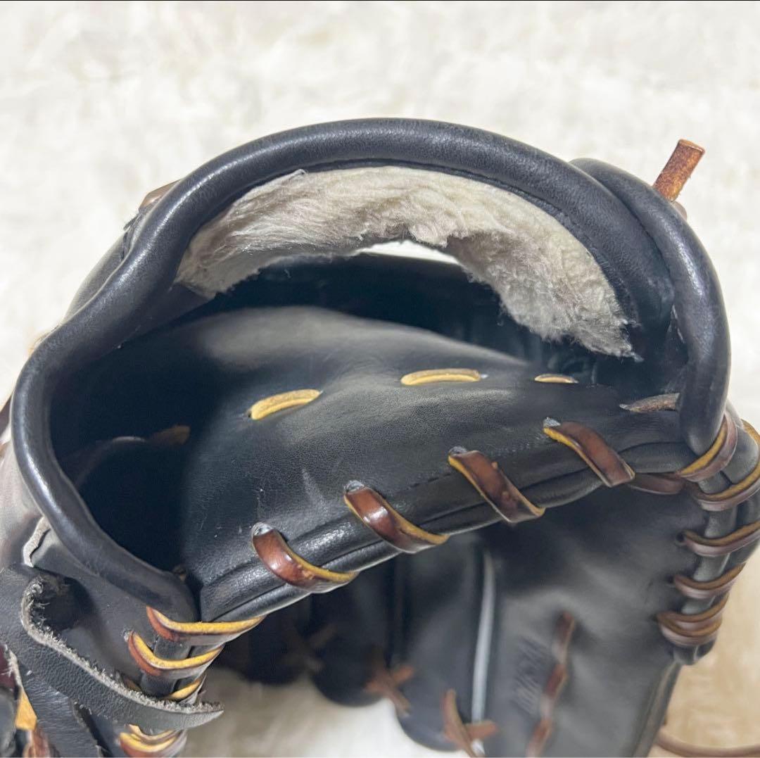 【美品】 AMBITIOUS アンビシャス 硬式用　グローブ 左投げ　ASICS