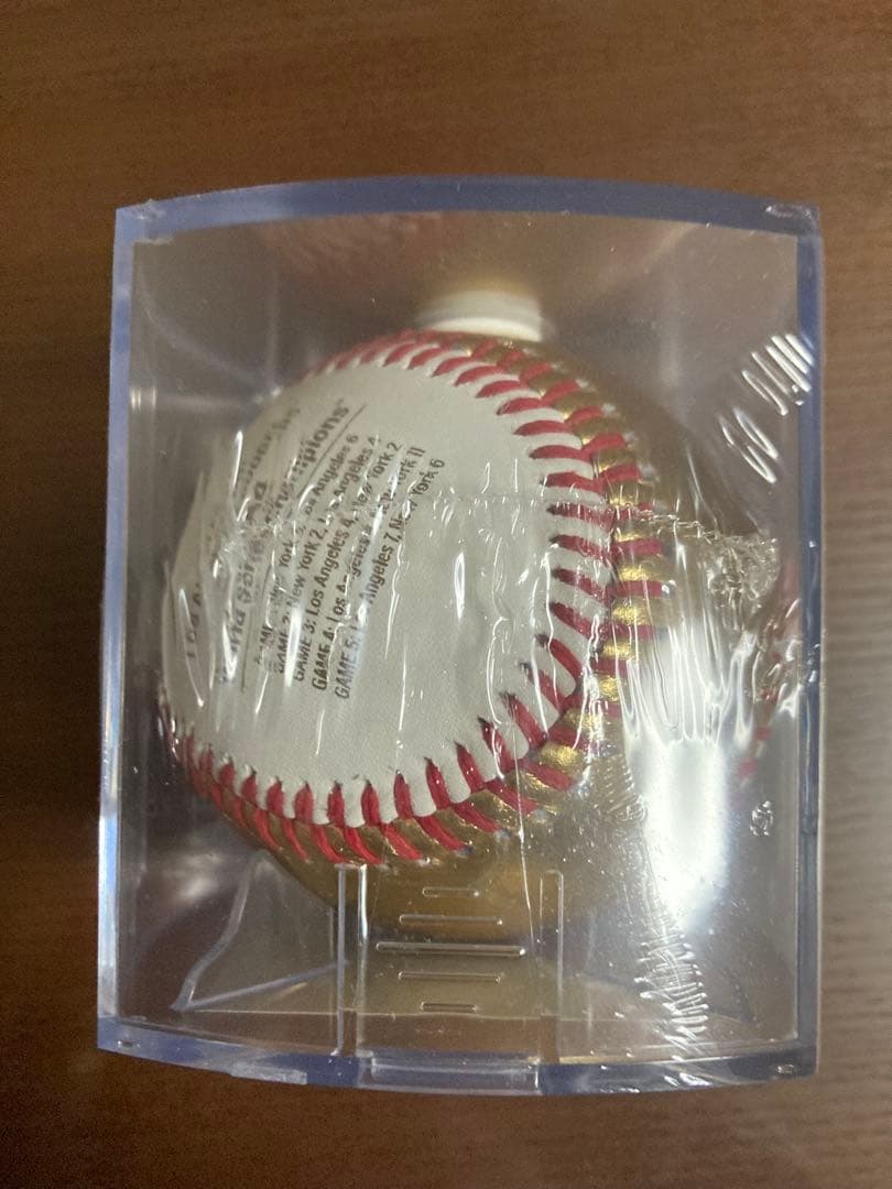 【新品未使用未開封】ロサンゼルスドジャース2024チャンピオン記念ボール