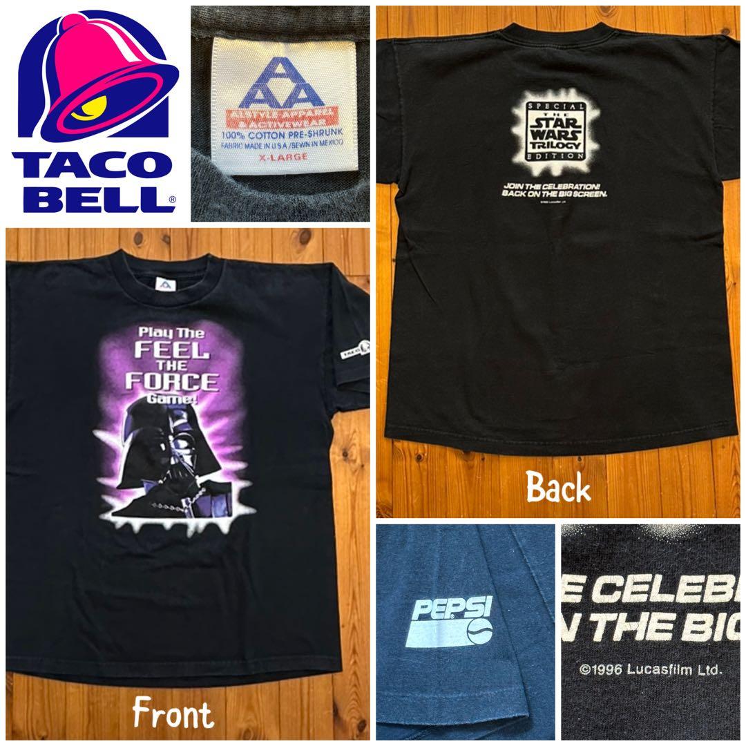 激レア90sスターウォーズダースベーダーTaco BellタコベルコラボTシャツ