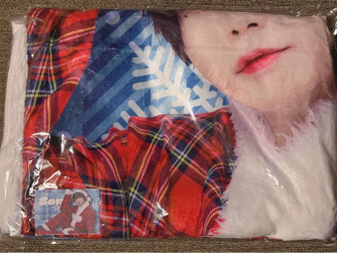 Poltergeist クリスマス　ガチャ　ブランケット　そう