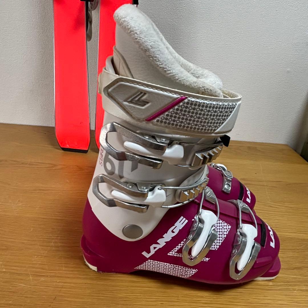 ジュニアスキーセット　ロシニョール　120cm 21-21.5cm ブーツ付