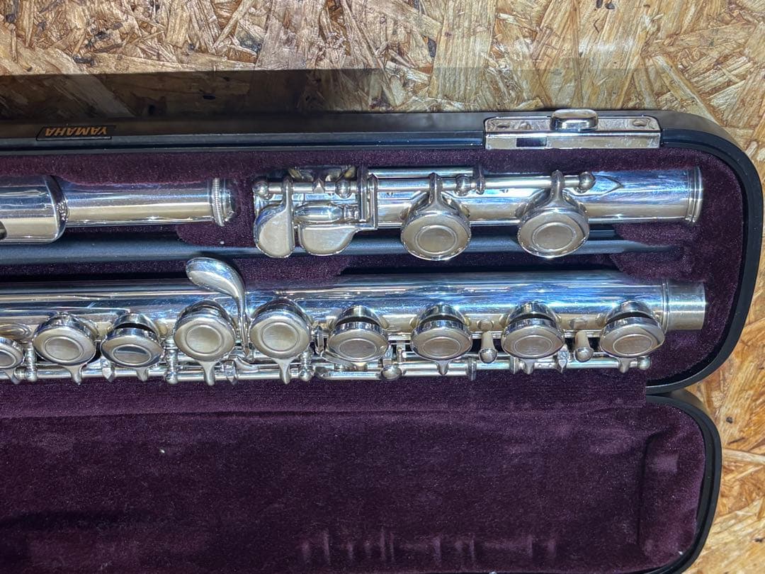 YAMAHA フルート 211 レザーバッグ ケース付き